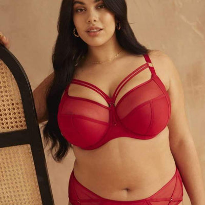 Sculptresse Dionne Full Cup Bra in Fiery Red 9695-Anna Bella Fine Lingerie-Fiery Red-36-E