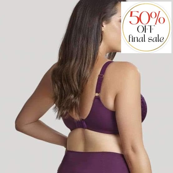 Sculptresse Estel Full Cup Bra in Damson 9685-Bras-Sculptresse-Damson-36-E-Anna Bella Fine Lingerie, Reveal Your Most Gorgeous Self!