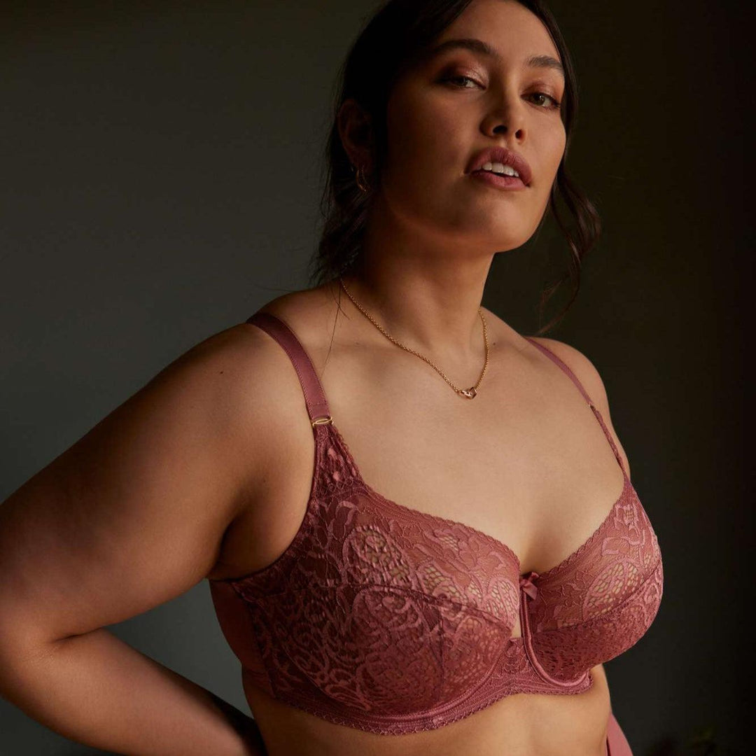 Sculptresse Estel Full Cup Bra in Rose Gold 9685-Bras-Sculptresse-Rose Gold-42-E-Anna Bella Fine Lingerie, Reveal Your Most Gorgeous Self!