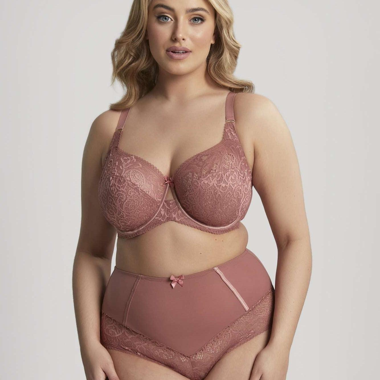 Sculptresse Estel Full Cup Bra in Rose Gold 9685-Anna Bella Fine Lingerie-Rose Gold-42-E