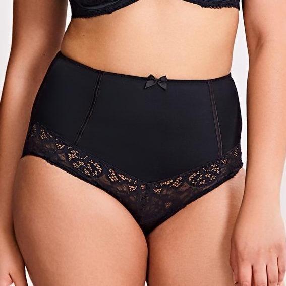 Sculptresse Estel High Waist Brief 9684-Anna Bella Fine Lingerie-Black-Large-