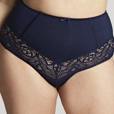 Sculptresse Estel High Waist Brief in Navy 9684-Anna Bella Fine Lingerie-Navy-Medium-