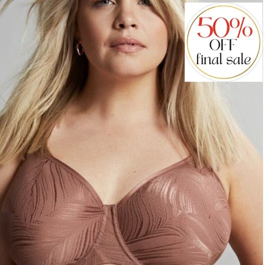 Sculptresse Illuminate Full Cup Bra in Burlwood 10701-Bras-Sculptresse-Burlwood-34-H-Anna Bella Fine Lingerie, Reveal Your Most Gorgeous Self!