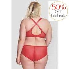 Sculptresse Nico Convertible Bra 9811-Bras-Sculptresse-Red-36-F-Anna Bella Fine Lingerie, Reveal Your Most Gorgeous Self!
