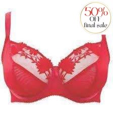 Sculptresse Nico Convertible Bra 9811-Bras-Sculptresse-Red-36-F-Anna Bella Fine Lingerie, Reveal Your Most Gorgeous Self!