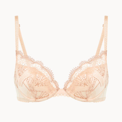 Simone Perele Allure Push Up Bra 1F2340 in Beige Chic-Anna Bella Fine Lingerie-Beige Chic-32-B