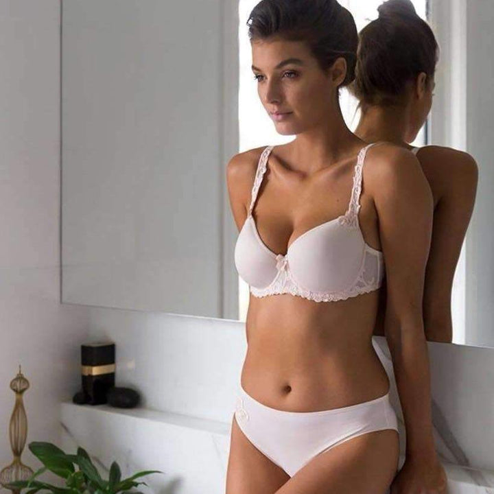 Simone Perele Andora Balconette 131343-Bras-Simone Perele-Blush-34-C-Anna Bella Fine Lingerie, Reveal Your Most Gorgeous Self!