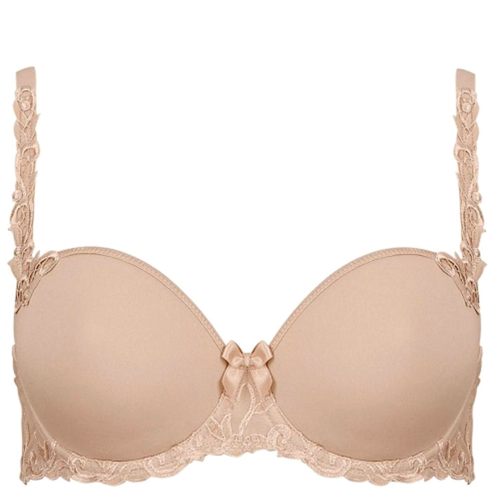 Simone Perele Andora Balconette Bra in Peau Rose 131343-Bras-Simone Perele-Peau Rose-34-C-Anna Bella Fine Lingerie, Reveal Your Most Gorgeous Self!