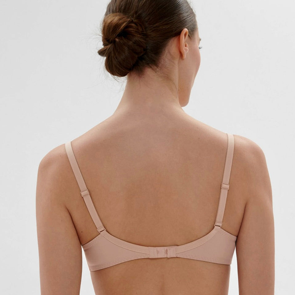 Simone Perele Andora Balconette Bra in Peau Rose 131343-Bras-Simone Perele-Peau Rose-34-C-Anna Bella Fine Lingerie, Reveal Your Most Gorgeous Self!