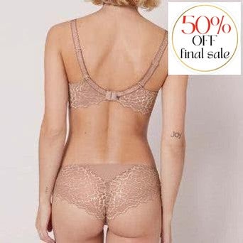 Simone Perele Caresse Boyshort in Nutmeg 12A630-Panties-Simone Perele-Nutmeg-Small-Anna Bella Fine Lingerie, Reveal Your Most Gorgeous Self!