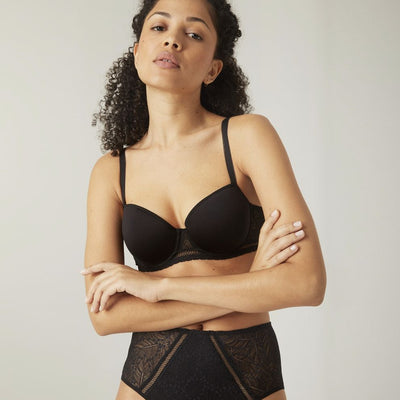 Simone Perele 15s Orphee Plunge Full Cup BLACK buy for the best