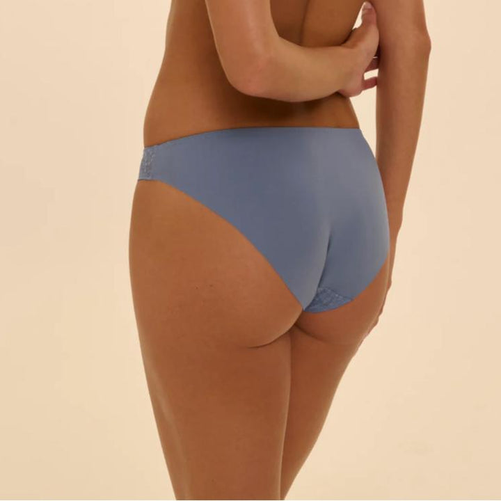 Simone Perele Comete Bikini in Chambray Blue 12S720-Panties-Simone Perele-Chambray Blue-XSmall-Anna Bella Fine Lingerie, Reveal Your Most Gorgeous Self!