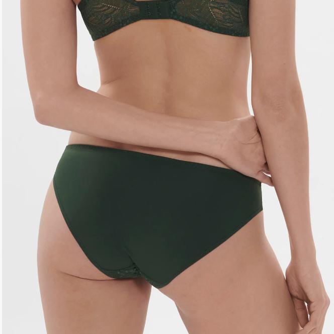 Simone Perele Comete Bikini in Icon Green 12S720-Panties-Simone Perele-Icon Green-Small-Anna Bella Fine Lingerie, Reveal Your Most Gorgeous Self!