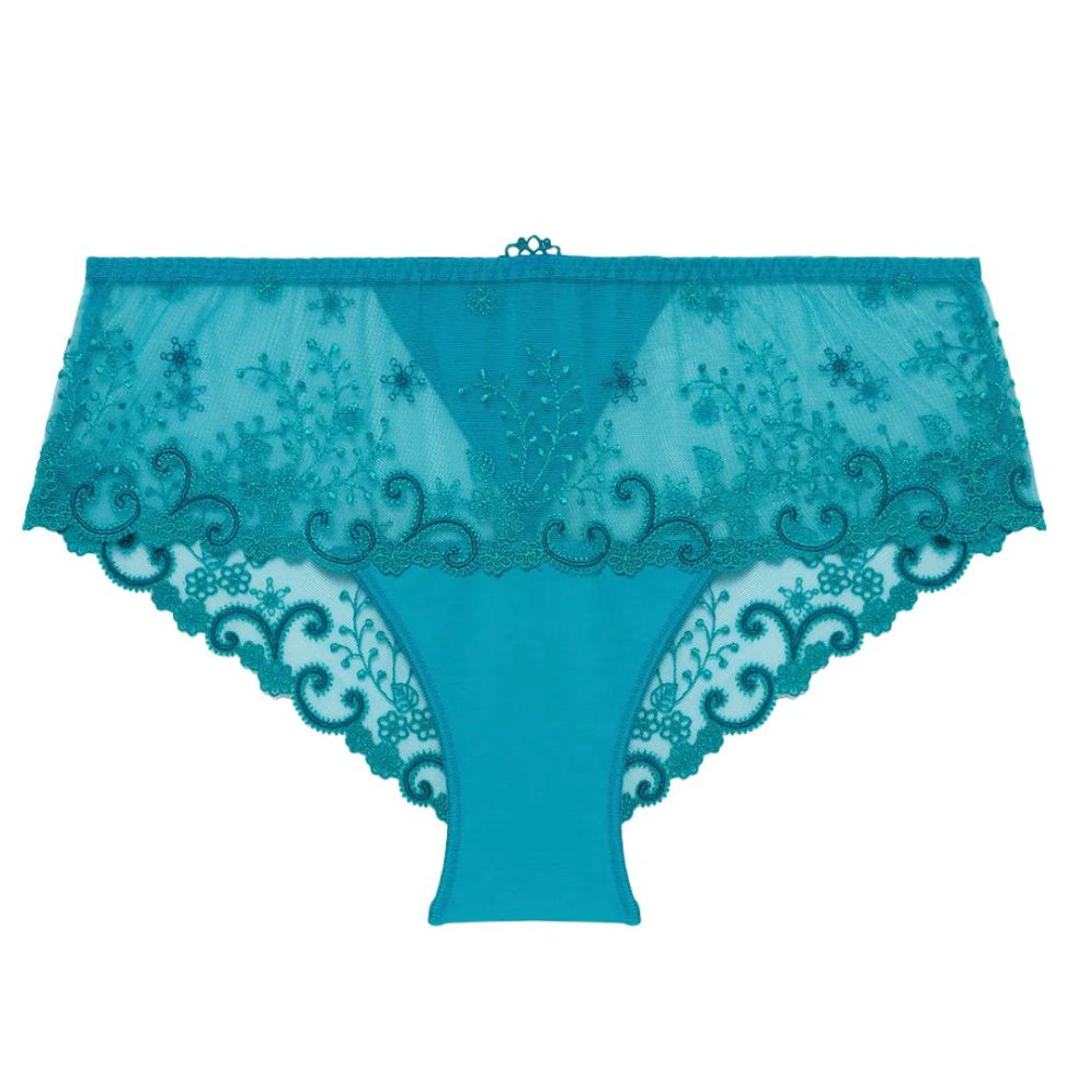 Simone Perele Delice Boyshort 12X630 in Atoll Blue-Anna Bella Fine Lingerie-Atoll Blue-XSmall-