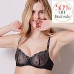 Simone Perele Delice Demi Cup 12X330-Bras-Simone Perele-White-34-C-Anna Bella Fine Lingerie, Reveal Your Most Gorgeous Self!
