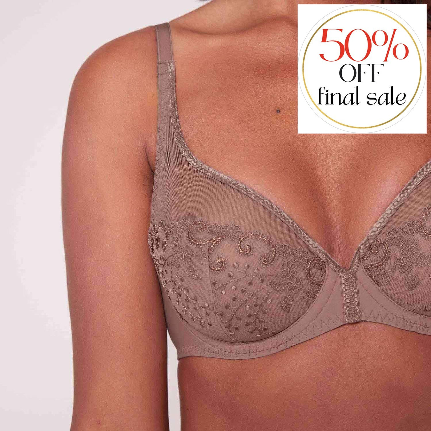 Simone Perele Delice Sheer Plunge 12X319-Anna Bella Fine Lingerie-Moonlight-30-F