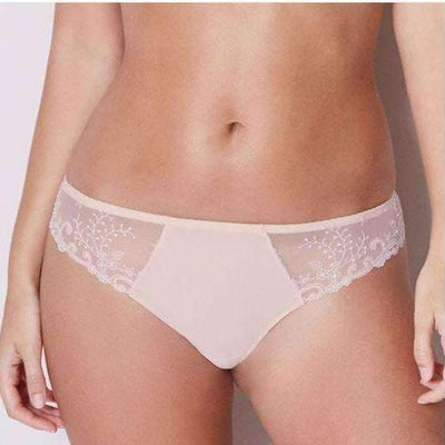 Simone Perele Delice Thong 12X700-Panties-Simone Perele-White-Small (2)-Anna Bella Fine Lingerie, Reveal Your Most Gorgeous Self!