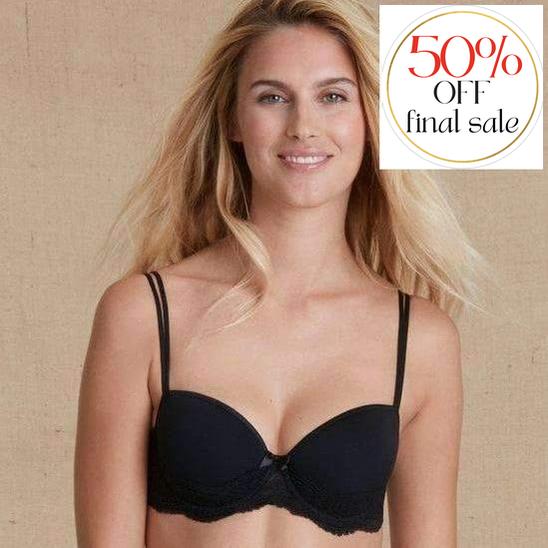Simone Perele Eden 3D Moulded 12E343-Bras-Simone Perele-Black-30-F-Anna Bella Fine Lingerie, Reveal Your Most Gorgeous Self!