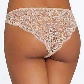 Simone Perele Eden Tanga 12E710-Panties-Simone Perele-Peau Rose-XSmall (1)-Anna Bella Fine Lingerie, Reveal Your Most Gorgeous Self!