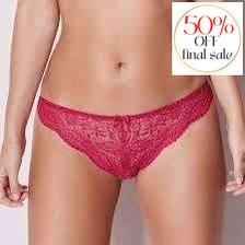 Simone Perele Eden Tanga 12E710-Panties-Simone Perele-Poppy-XSmall (1)-Anna Bella Fine Lingerie, Reveal Your Most Gorgeous Self!