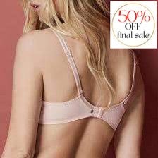 Simone Perele Imprevu Sheer Plunge 14H319-Bras-Simone Perele-Vintage-32-E-Anna Bella Fine Lingerie, Reveal Your Most Gorgeous Self!