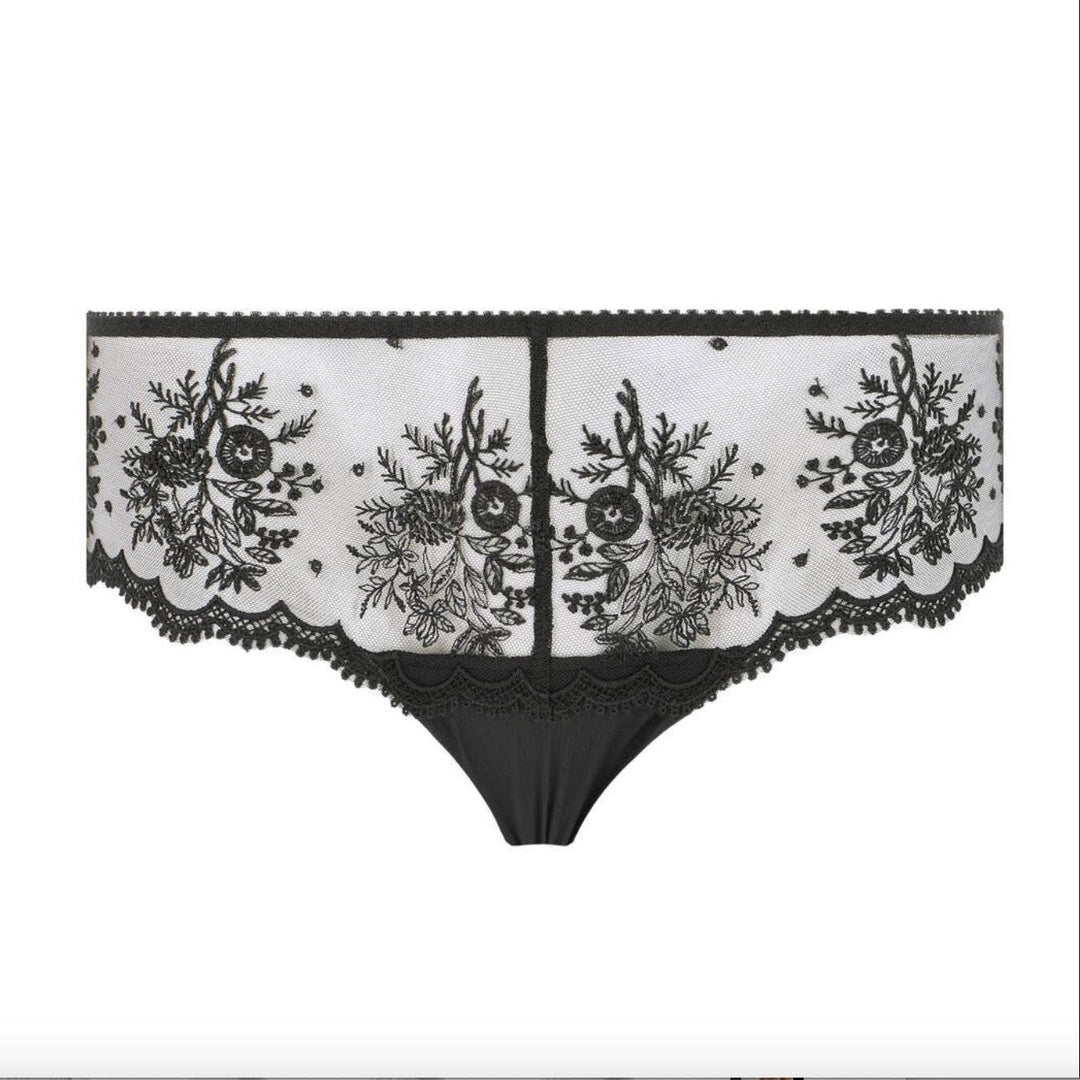 Simone Perele Intrigue Boyshort 1E2630 in Black-Panties-Simone Perele-Black-Small-Anna Bella Fine Lingerie, Reveal Your Most Gorgeous Self!