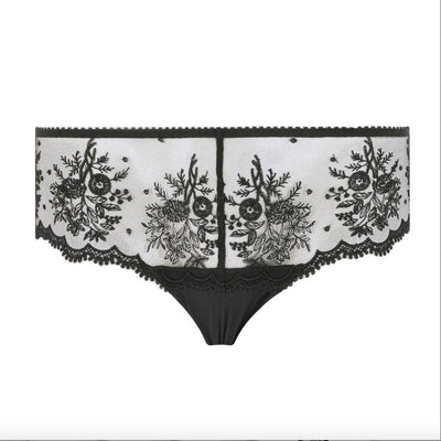 Simone Perele Intrigue Boyshort 1E2630 in Black-Anna Bella Fine Lingerie-Black-Small-