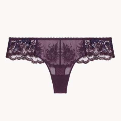 Simone Perele Intrigue Tanga 1E2710 in Figue-Anna Bella Fine Lingerie-Figue-XSmall-