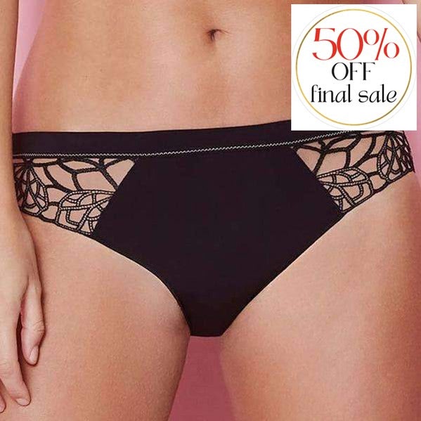 Simone Perele Java Bikini 12G720-Panties-Simone Perele-Black-Large (4)-Anna Bella Fine Lingerie, Reveal Your Most Gorgeous Self!