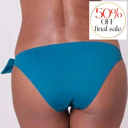 Simone Perele Loulou Bikini Bottom 1DDB70-Swimwear-Simone Perele-Zellige Blue-XSmall (1)-Anna Bella Fine Lingerie, Reveal Your Most Gorgeous Self!