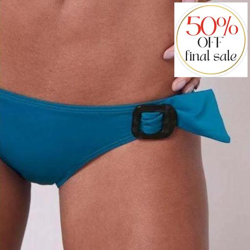 Simone Perele Loulou Bikini Bottom 1DDB70-Swimwear-Simone Perele-Zellige Blue-XSmall (1)-Anna Bella Fine Lingerie, Reveal Your Most Gorgeous Self!