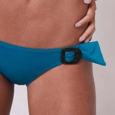 Simone Perele Loulou Bikini Bottom 1DDB70-Anna Bella Fine Lingerie-Zellige Blue-XSmall (1)-