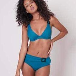 Simone Perele Loulou Retro Brief 1DDB73-Anna Bella Fine Lingerie-Zellige Blue-Small (2)-