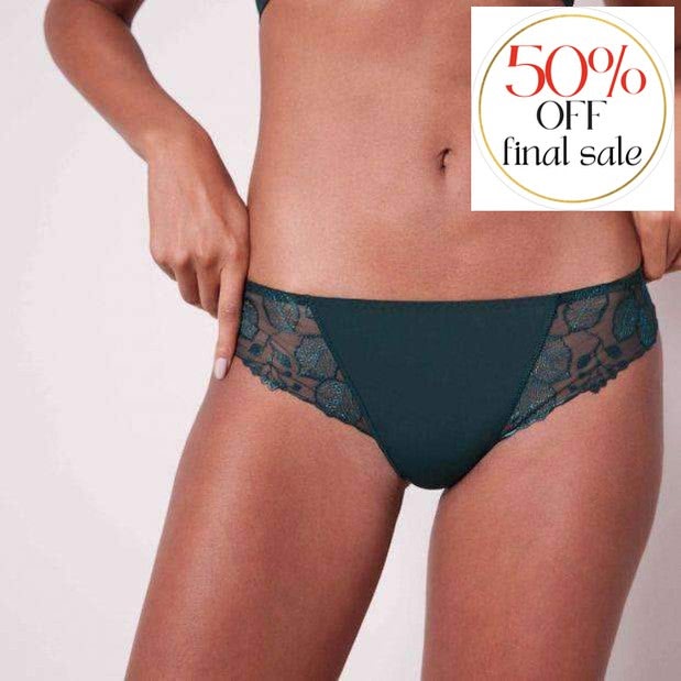 Simone Perele Lumineuse Bikini 13L720-Panties-Simone Perele-Petal Powder-XSmall-Anna Bella Fine Lingerie, Reveal Your Most Gorgeous Self!