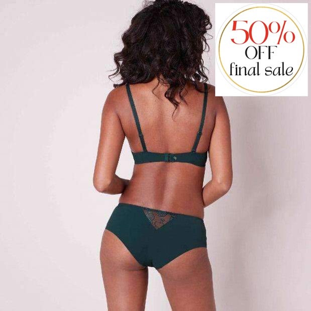 Simone Perele Lumineuse Boyshort 13L630-Panties-Simone Perele-Petal Powder-XSmall-Anna Bella Fine Lingerie, Reveal Your Most Gorgeous Self!