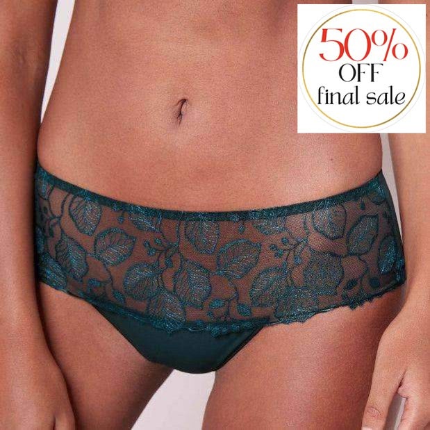 Simone Perele Lumineuse Boyshort 13L630-Panties-Simone Perele-Petal Powder-XSmall-Anna Bella Fine Lingerie, Reveal Your Most Gorgeous Self!