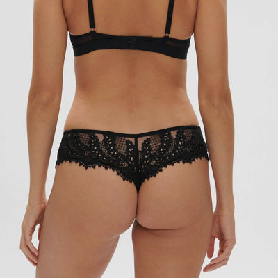 Simone Perele Mystic Tanga 1D3710 in Black-Panties-Simone Perele-Black-XSmall-Anna Bella Fine Lingerie, Reveal Your Most Gorgeous Self!