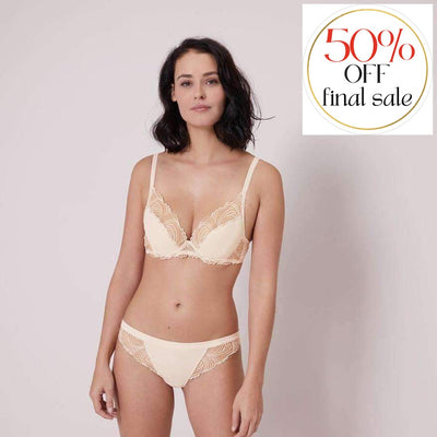 Simone Perele Nuance Triangle Contour Bra in Pearl 12N347-Anna Bella Fine Lingerie-Pearl-30-D