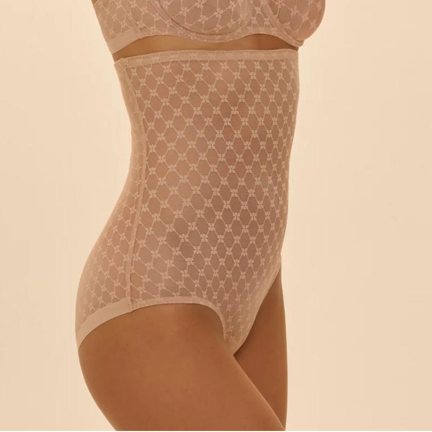 Simone Perele Plume Highwaist Shaper Brief 1G4774 in Peau Rosee-Shapewear-Simone Perele-Peau Rosee-Small-Anna Bella Fine Lingerie, Reveal Your Most Gorgeous Self!