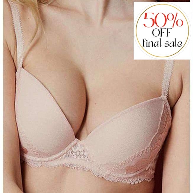 Simone Perele Promesse Push Up Bra 12h340-Bras-Simone Perele-Aurora-32-B-Anna Bella Fine Lingerie, Reveal Your Most Gorgeous Self!