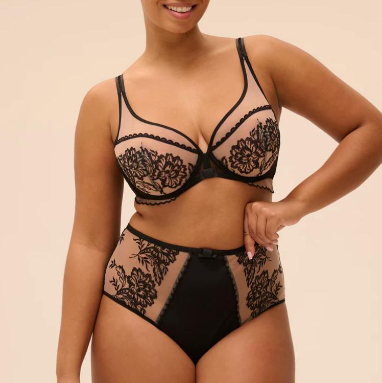 Simone Perele Romance Full Cup Bra in Light Tatoo 1G2313-Bras-Simone Perele-Light Tatoo-34-E-Anna Bella Fine Lingerie, Reveal Your Most Gorgeous Self!