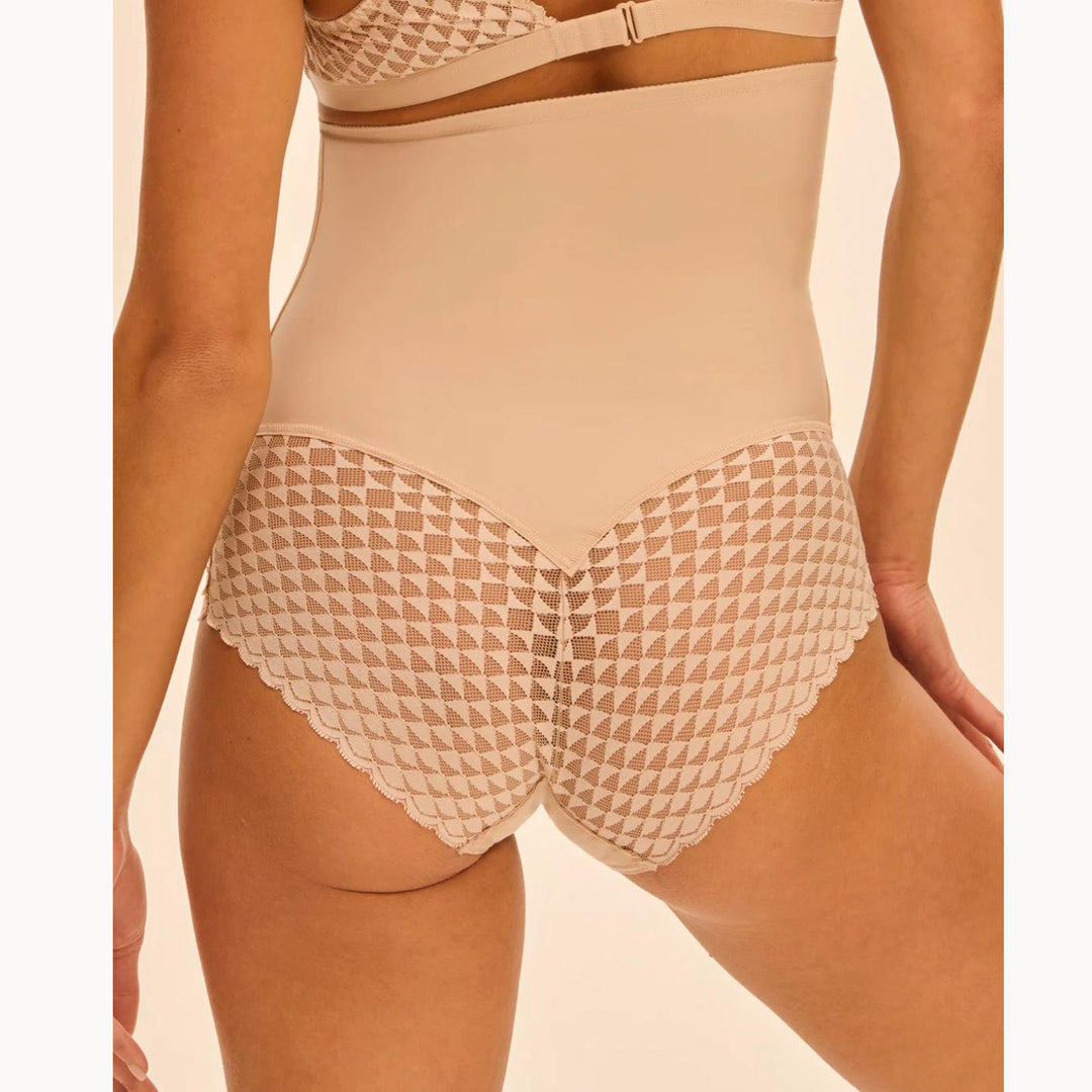 Simone Perele Subtile High Waist Shaper Brief 19Y774 in Peau Rose-Shapewear-Simone Perele-Peau Rose-Small-Anna Bella Fine Lingerie, Reveal Your Most Gorgeous Self!