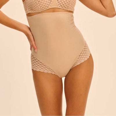 Simone Perele Subtile High Waist Shaper Brief 19Y774 in Peau Rose-Anna Bella Fine Lingerie-Peau Rose-Small-