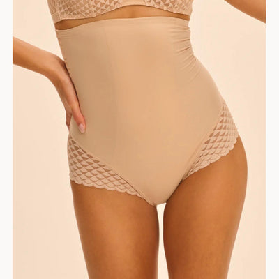 Simone Perele Subtile High Waist Shaper Brief 19Y774 in Peau Rose-Shapewear-Simone Perele-Peau Rose-Small-Anna Bella Fine Lingerie, Reveal Your Most Gorgeous Self!