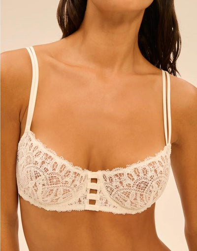 Simone Perele Symphonie Demi Cup Bra 1F3330 in Natural-Anna Bella Fine Lingerie-Natural-32-B