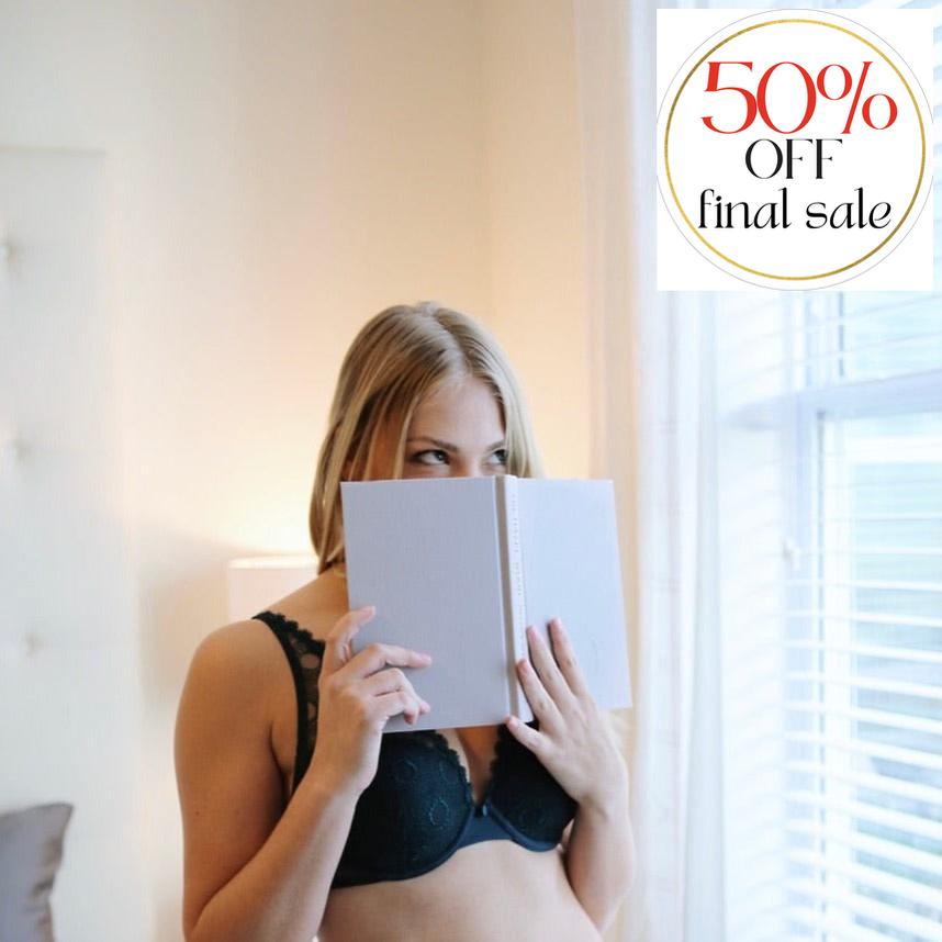 Simone Perele Utopia Plunging Push Up Bra 1A3347-Bras-Simone Perele-English Green-32-B-Anna Bella Fine Lingerie, Reveal Your Most Gorgeous Self!