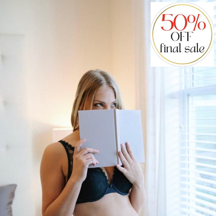 Simone Perele Utopia Plunging Push Up Bra 1A3347-Bras-Simone Perele-English Green-32-B-Anna Bella Fine Lingerie, Reveal Your Most Gorgeous Self!