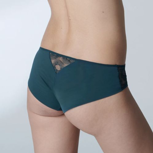 Simone Perele Utopia Shorty in English Green 630-Panties-Simone Perele-English Green-XSmall-Anna Bella Fine Lingerie, Reveal Your Most Gorgeous Self!