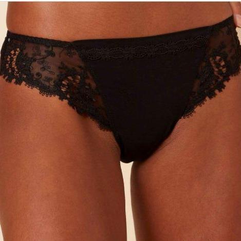 Simone Perele Wish Bikini in Black 12B720-Panties-Simone Perele-Black-XSmall (1)-Anna Bella Fine Lingerie, Reveal Your Most Gorgeous Self!