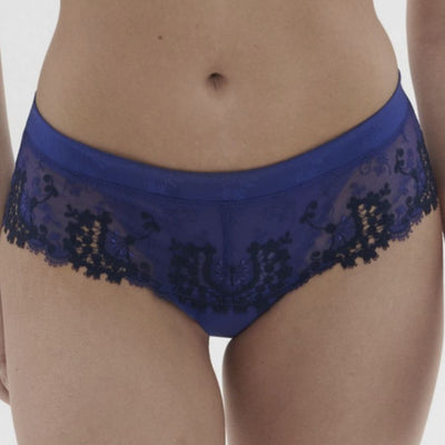 Simone Perele Wish Boyshort in Electric Blue 12B630-Anna Bella Fine Lingerie-Electric Blue-XSmall (1)-